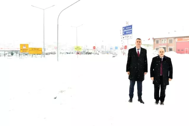 Vali, Samsun-Ankara yolunu denetledi: Trafik açık