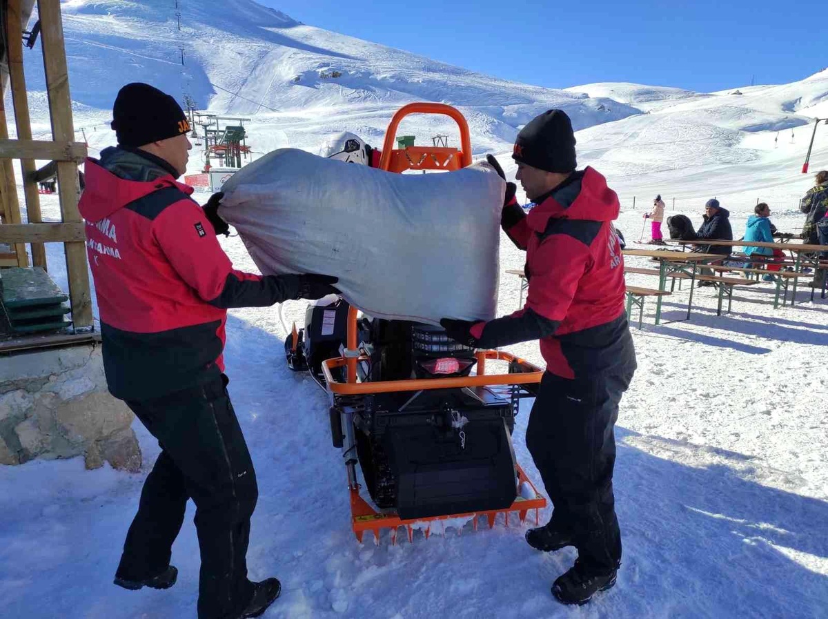 Antalya\'da jandarma, soğuk kış günlerinde sokak hayvanlarını unutmadı