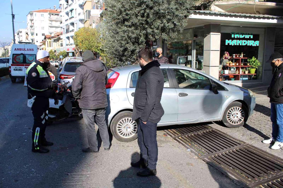 Son dakika haberi: Aydın\'da trafik kazası: 1 yaralı