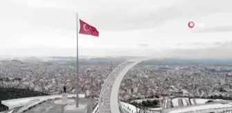 Beyazlar içindeki Balıkesir'de masalsı görüntüler oluştu