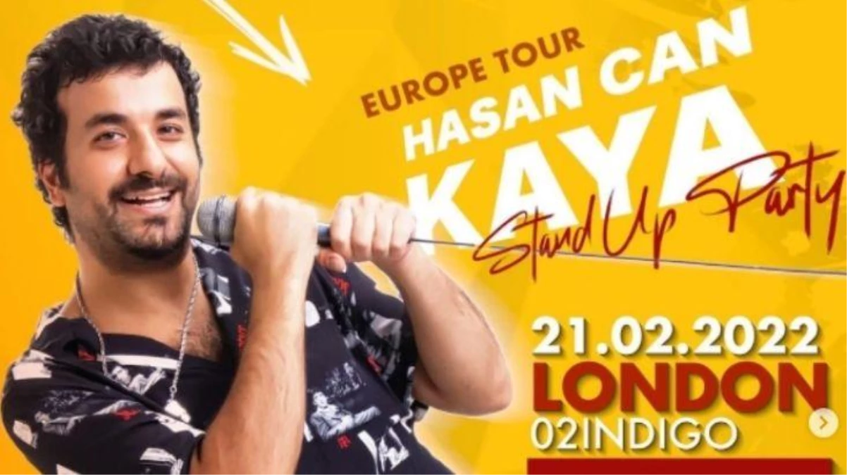 Hasan Can Kaya, Londra turnesine çıkıyor: 22 Şubat\'ta başlıyor