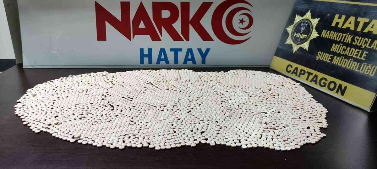 Son dakika haberleri | Hatay\'da uyuşturucu operasyonu