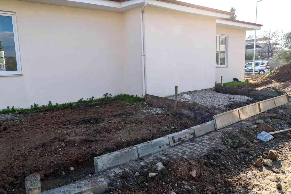 Köşk'te modern düğün salonu çalışmalarında sona gelindi