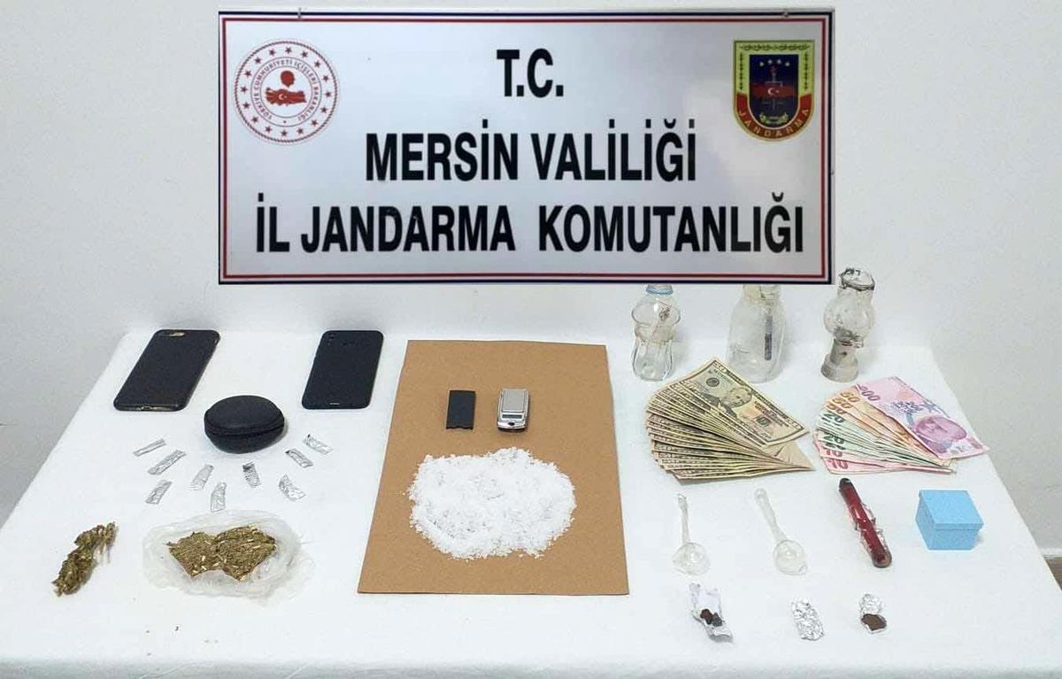 Son dakika! Mersin\'de uyuşturucu operasyonu: 3 gözaltı