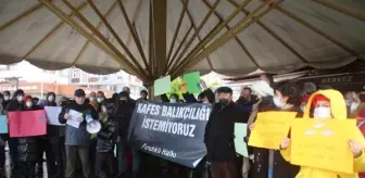 RİZE'DE 'DENİZDE KAFES BALIKÇILIĞI' TEPKİSİ