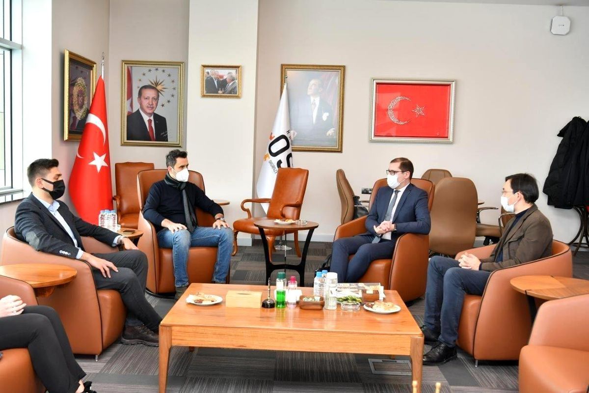 Rus sanayiciler Kayseri OSB\'yi ziyaret etti