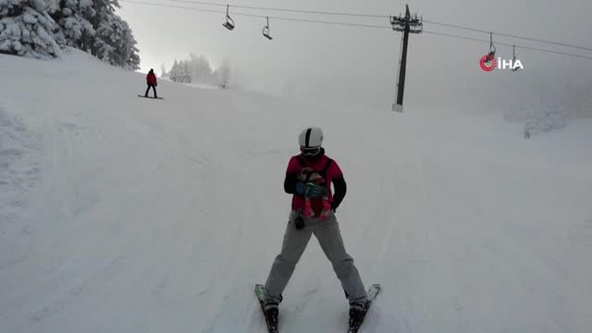 Uludağ'da bu otele gelen hayvanlar 5 yıldızlı tatil yapıyor