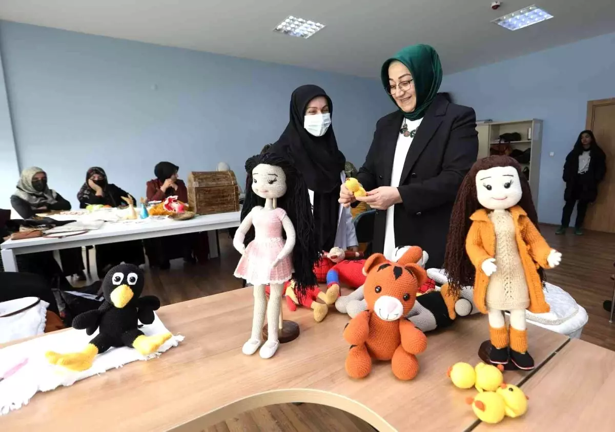 Van Büyükşehir Belediyesinden amigurumi kursu