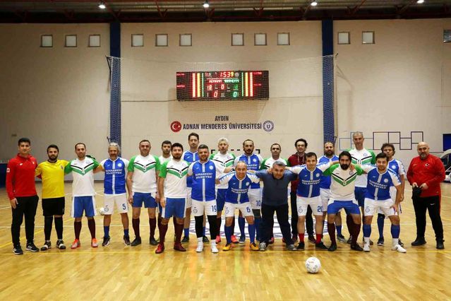 ADÜ'de 'Futsal Personel Turnuvası' sona erdi