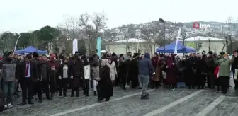 Beykoz'da 5 bin kişiye 1 ton hamsi ikramı