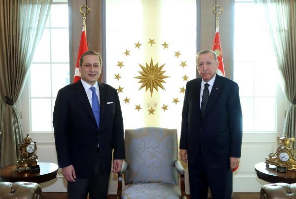 Cumhurbaşkanı Erdoğan, Galatasaray Kulübü Başkanı Elmas\'ı kabul etti