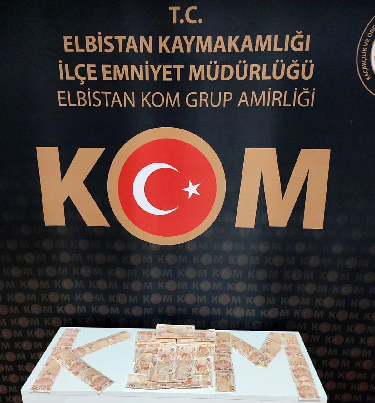 Elbistan\'da 357 adet sahte 50 TL\'lik banknot ele geçirildi
