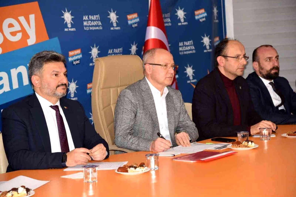 Gürkan\'dan Mudanya teşkilatına hayırlı olsun ziyareti
