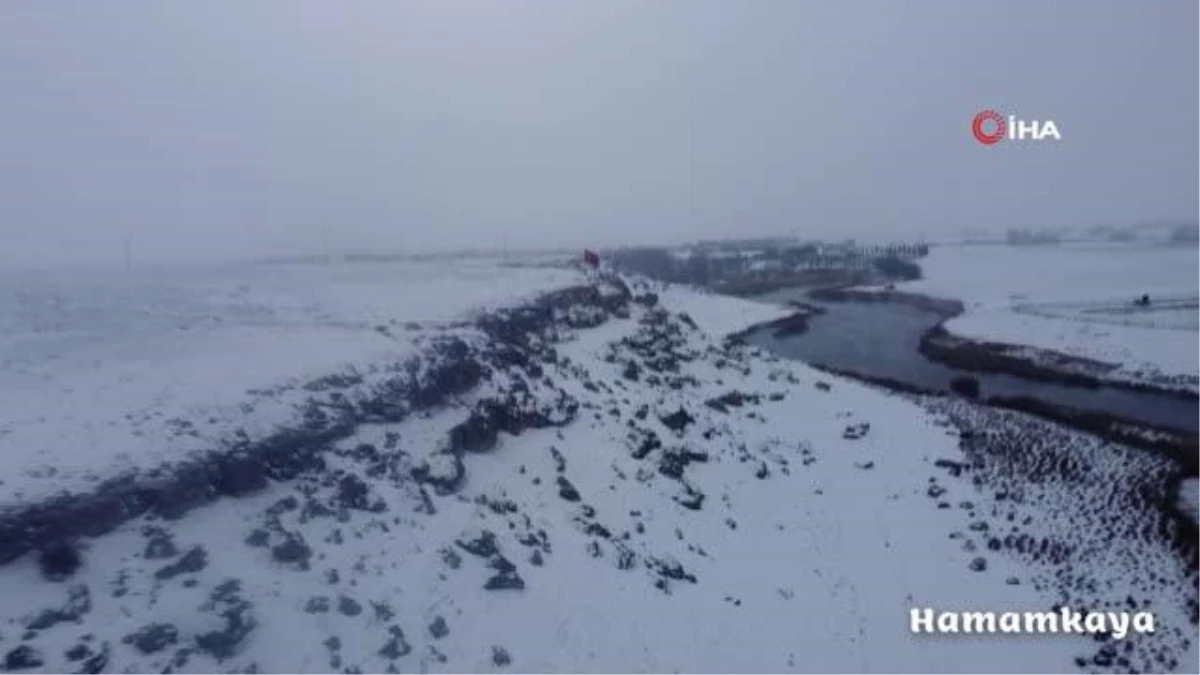 Hamamkaya ve Sakaryabaşı\'ndan göz kamaştıran kış görüntüleri