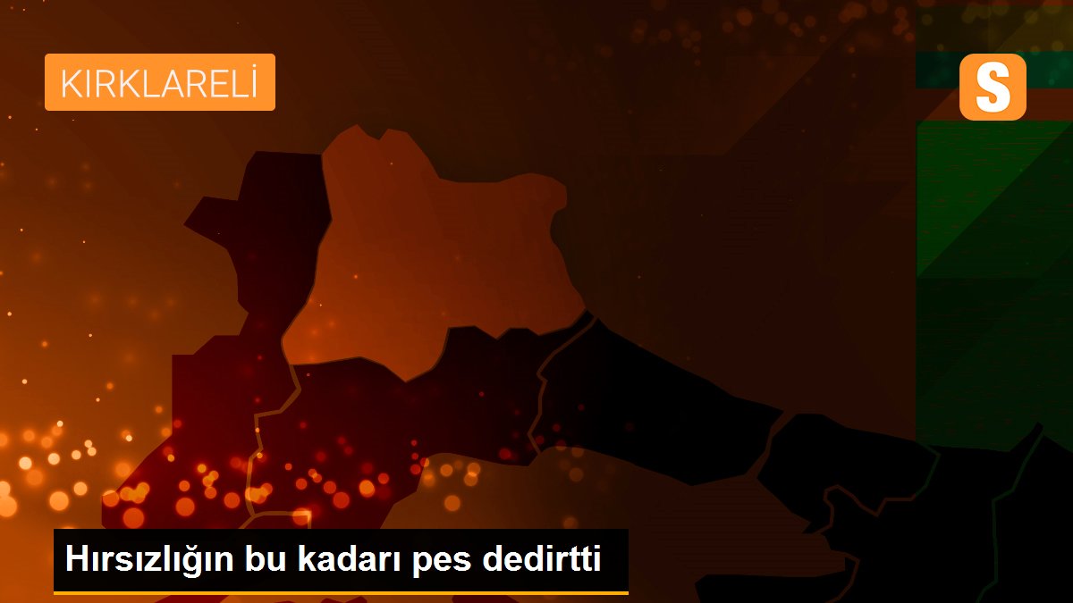 Hırsızlığın bu kadarı pes dedirtti! Fotokapanı çalarken suçüstü yakalandılar