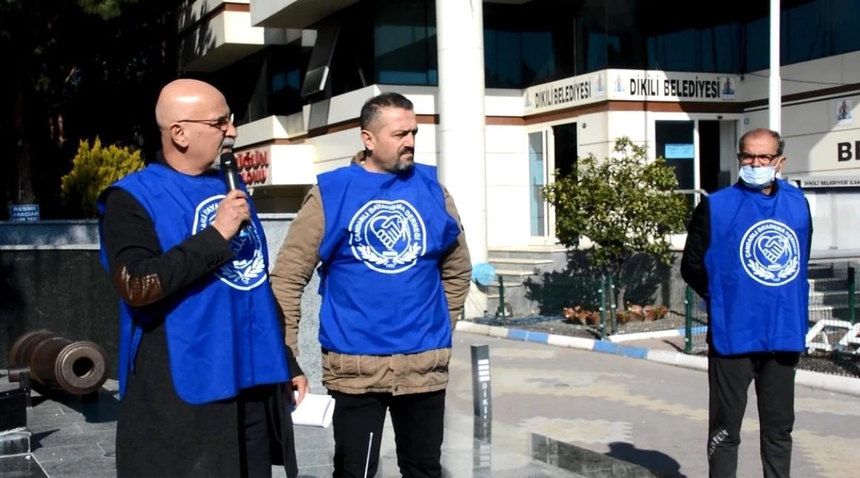 İzmir\'de Dikili Belediyesinin arsa satışlarına vatandaştan tepki