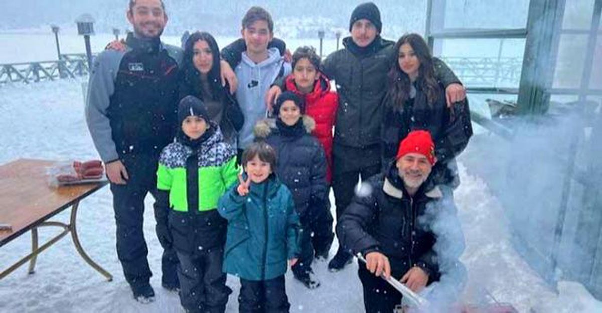 İZZET YILDIZHAN\'DAN ÇOCUKLARINA SÖMESTR HEDİYESİ