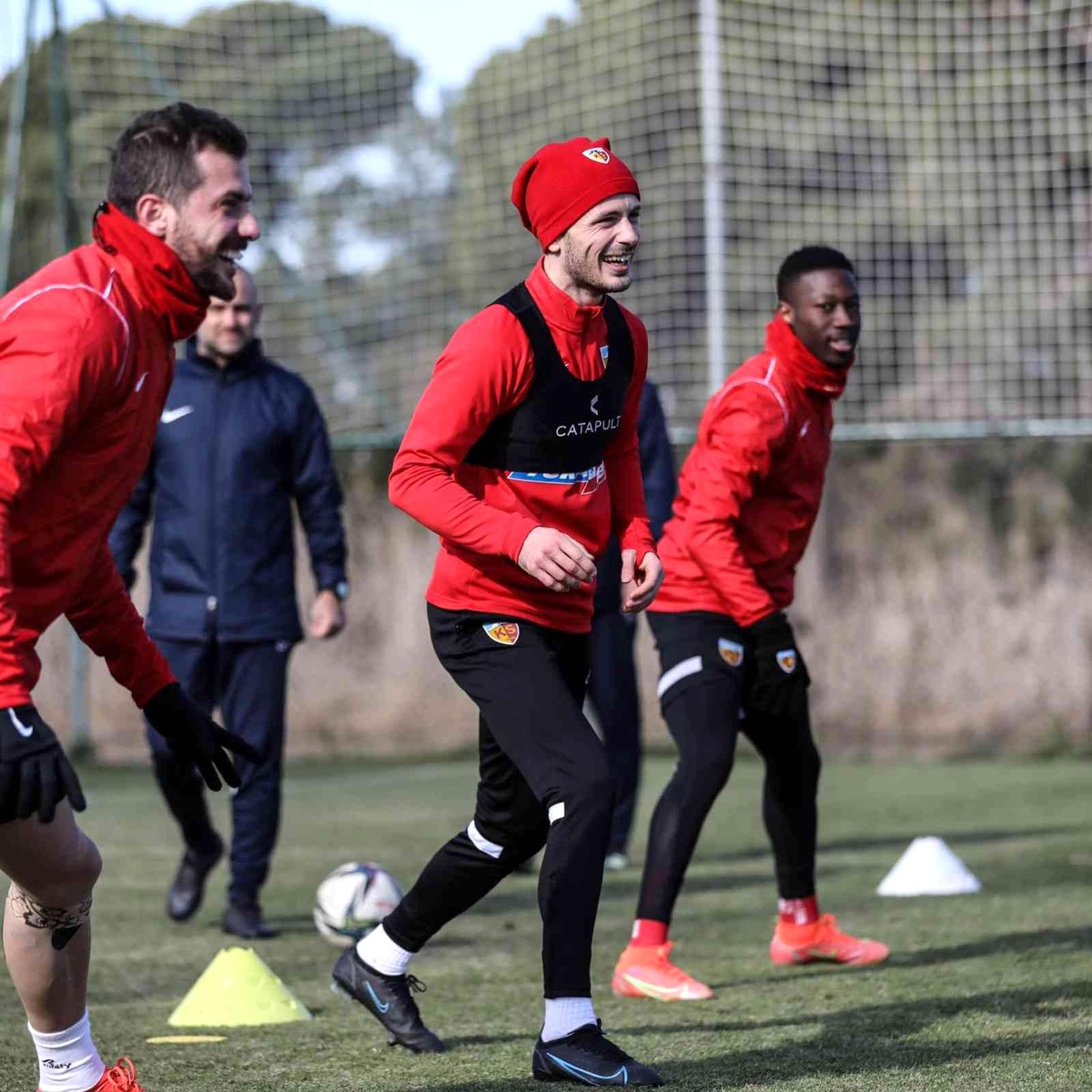 Kayserispor\'da Hatay maçına hazırlanıyor