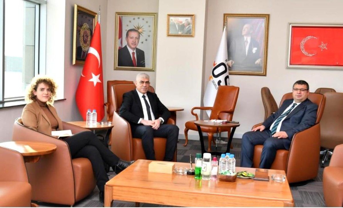 Kıbrıs Türk Sanayi Odası\'ndan Kayseri OSB\'ye ziyaret