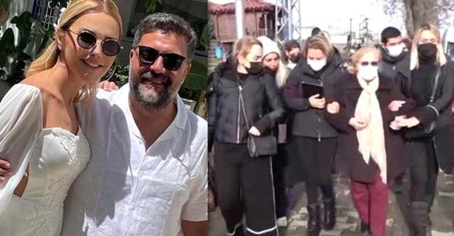 ŞAFAK MAHMUTYAZICIOĞLU'NUN CENAZESİNDE DİKKAT ÇEKEN İSİM