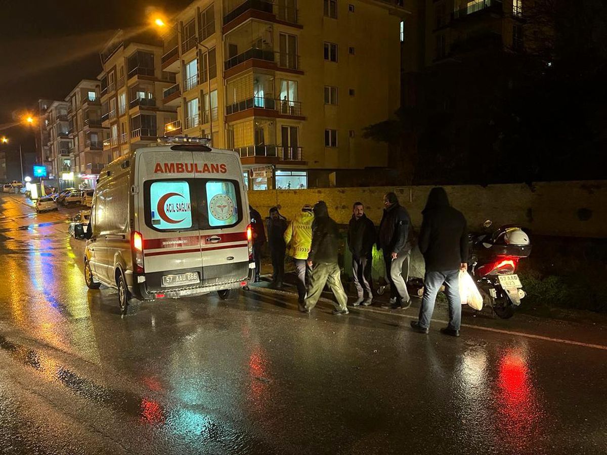 Son dakika haber: Sinop\'ta trafik kazası: 1 yaralı