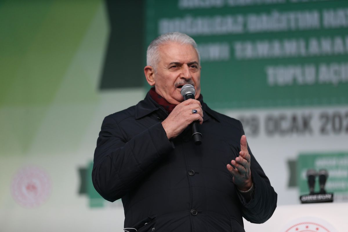 AK Parti Genel Başkanvekili Binali Yıldırım, Giresun\'da konuştu Açıklaması