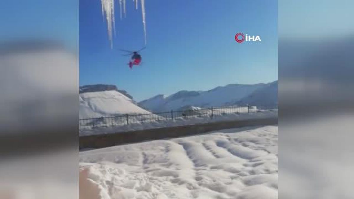 Son dakika haberi... Ambulans helikoptere dumanla konum bildirdiler