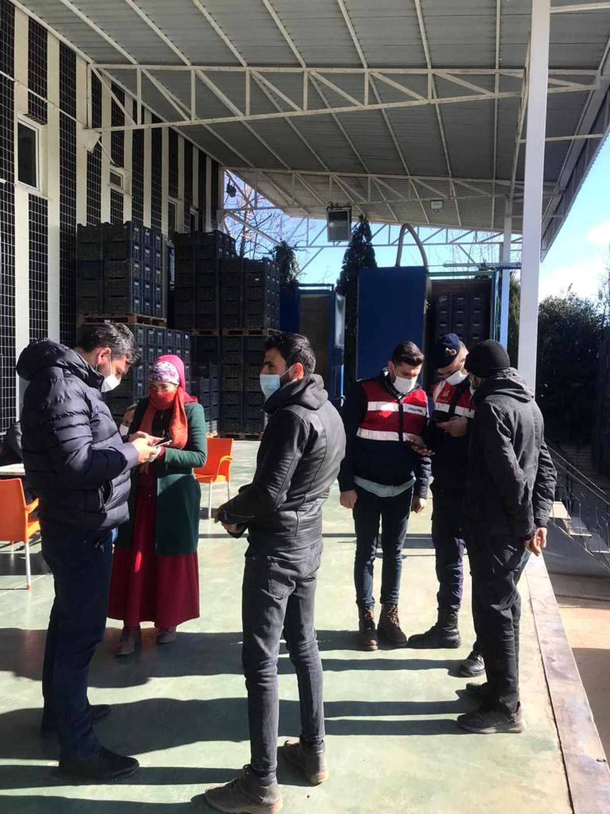 Antalya\'da Düzensiz Göçle Mücadele Huzur ve Güven uygulamasında 11 gözaltı