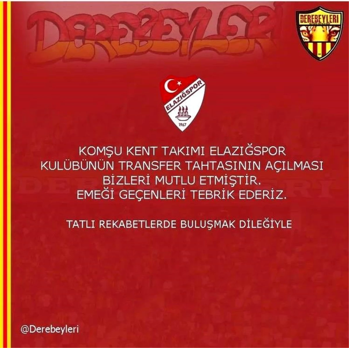 Son dakika spor: Elazığspor\'un transfer yasağını kaldırması Malatya\'yı da sevindirdi