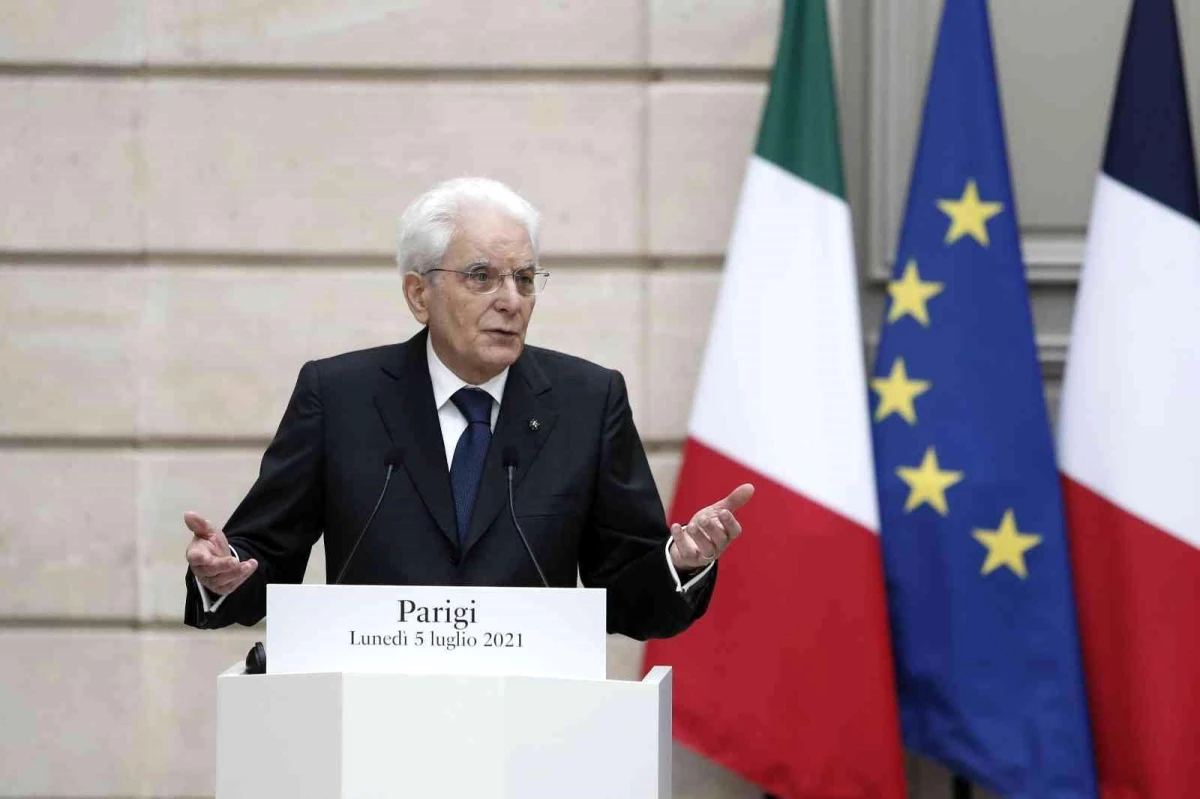 Son dakika haber: İtalya\'da Mattarella yeniden cumhurbaşkanı seçildi