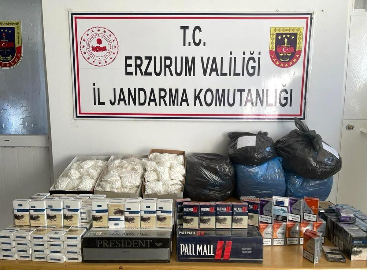 Son dakika haberleri: Jandarma ekiplerinden kaçak sigara operasyonu