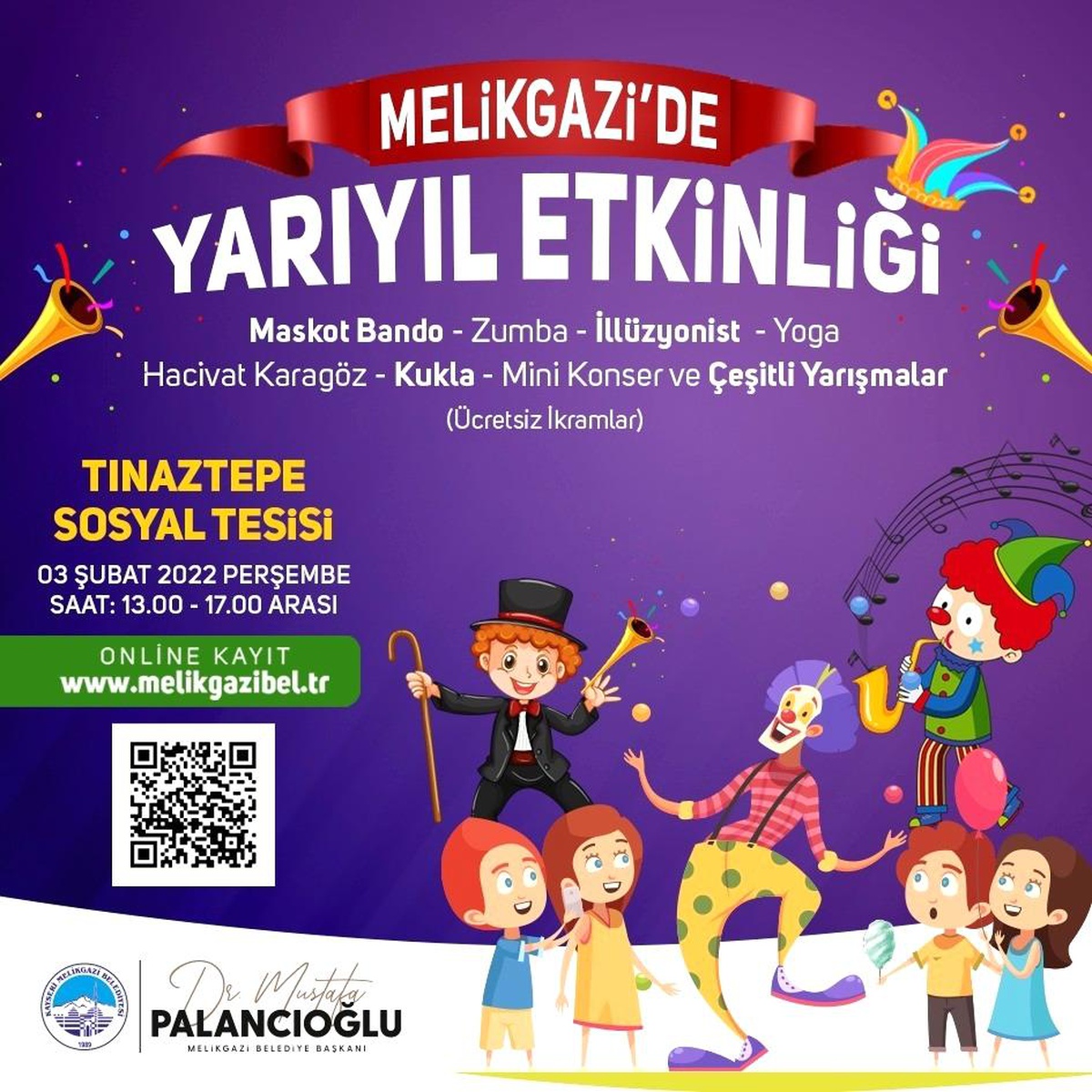Melikgazi\'den çocuklara özel etkinlikler