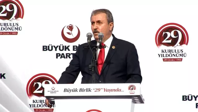 Muhsin Yazıcıoğlu'nun kurduğu Büyük Birlik Partisi 29 yaşında