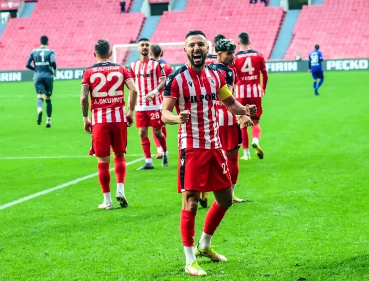 Samsunspor\'un gol yükünü Yasin Öztekin çekti