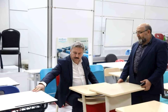 Başkan Palancıoğlu, İstanbul Mobilya Fuarı'nı ziyaret etti