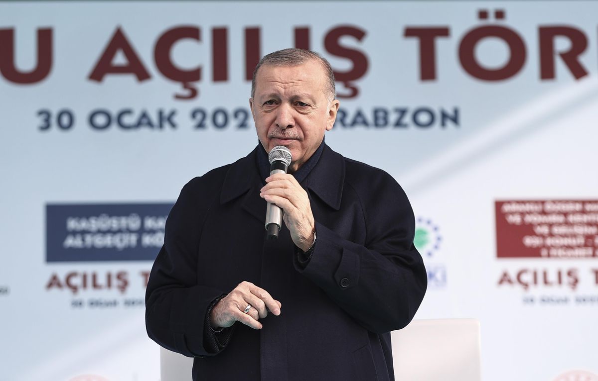 Cumhurbaşkanı Erdoğan, Trabzon\'da toplu açılış töreninde konuştu: (1)