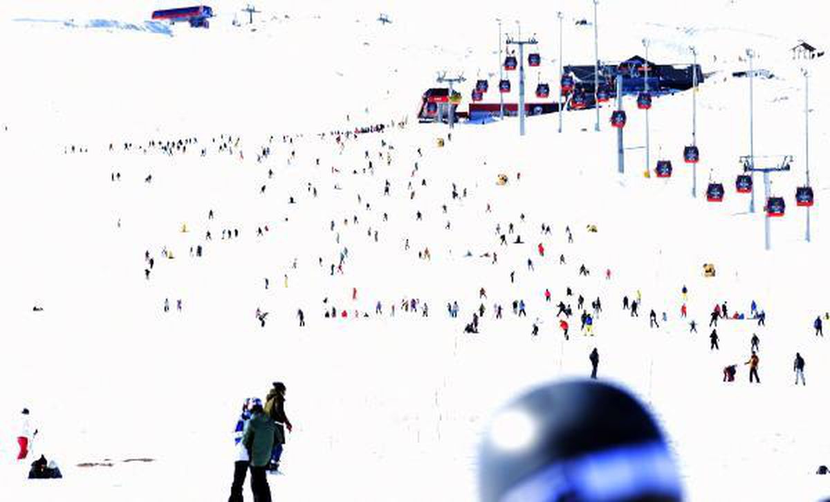 Erciyes\'te sömestir yoğunluğu