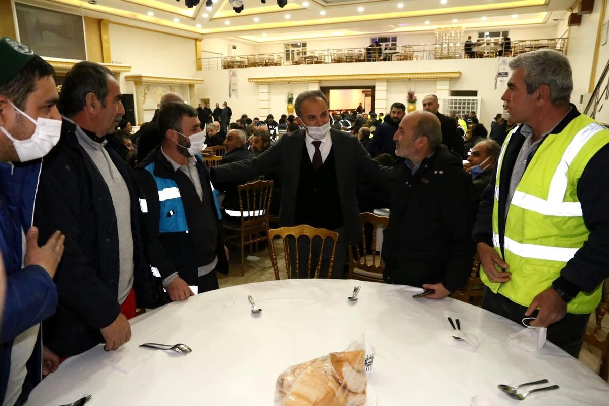 Kılınç\'tan karla mücadele eden personellerine teşekkür