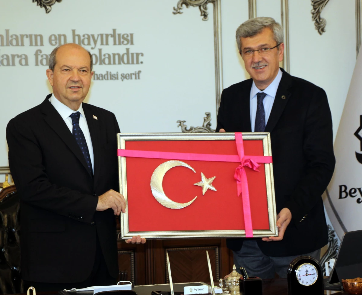 KKTC Cumhurbaşkanı Ersin Tatar, Beypazarı\'nda konuştu