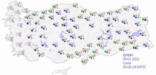 Meteoroloji'den 64 ile sarı kodlu uyarı