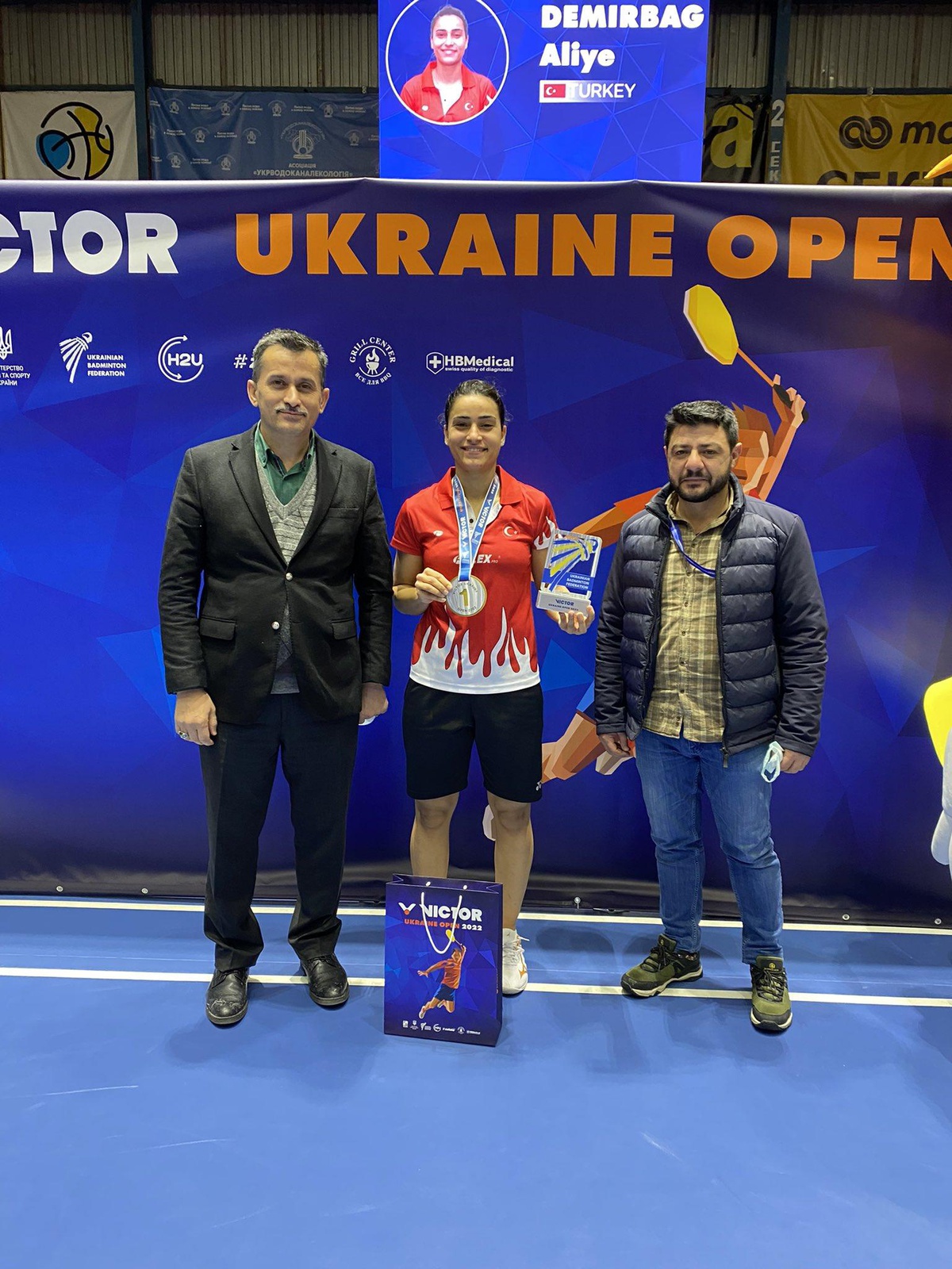 Milli badmintoncu Aliye Demirbağ, Ukrayna Açık\'ta şampiyon oldu