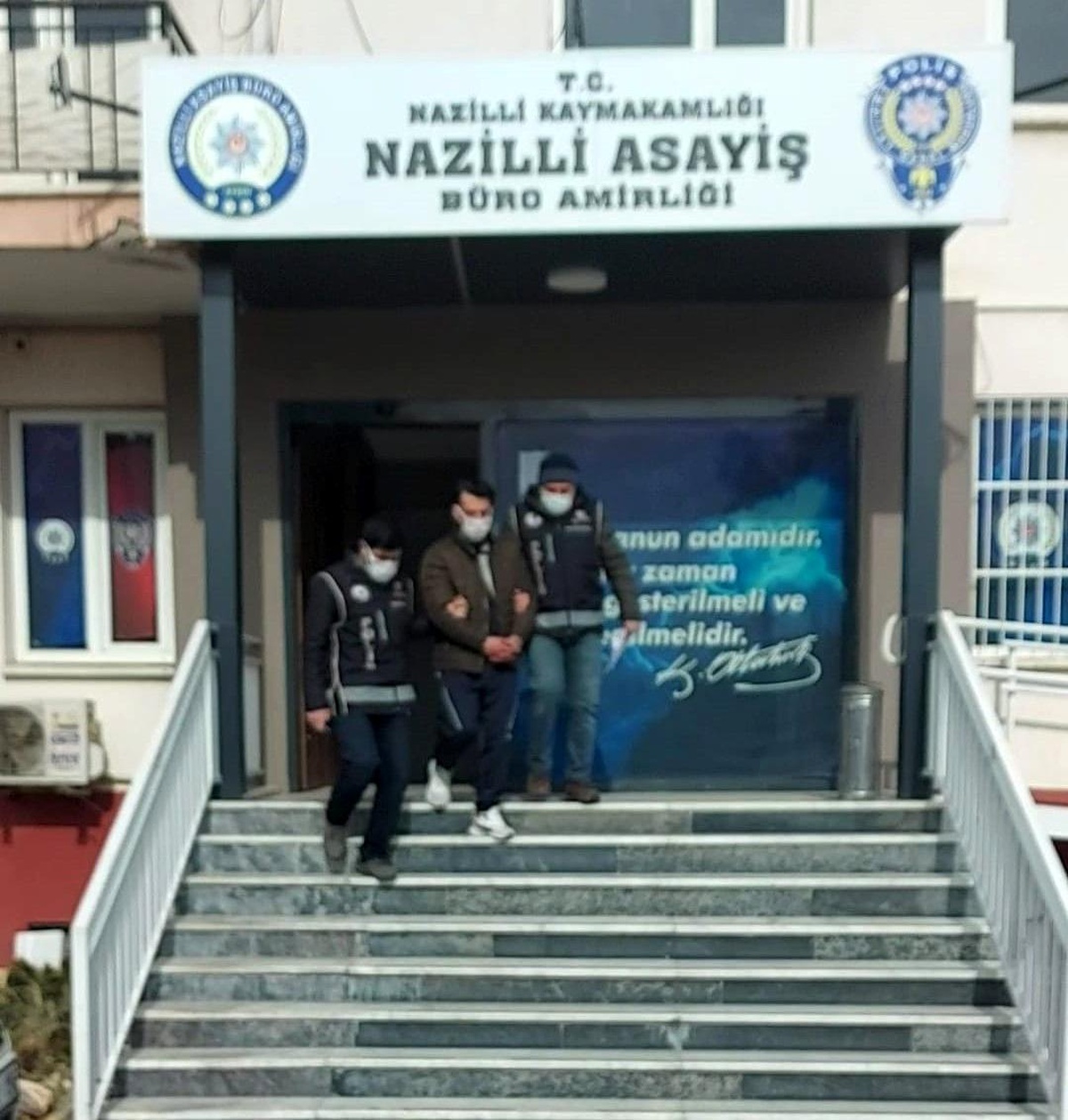 Suç makinesi bu defa haraç toplamak isterken yakalandı