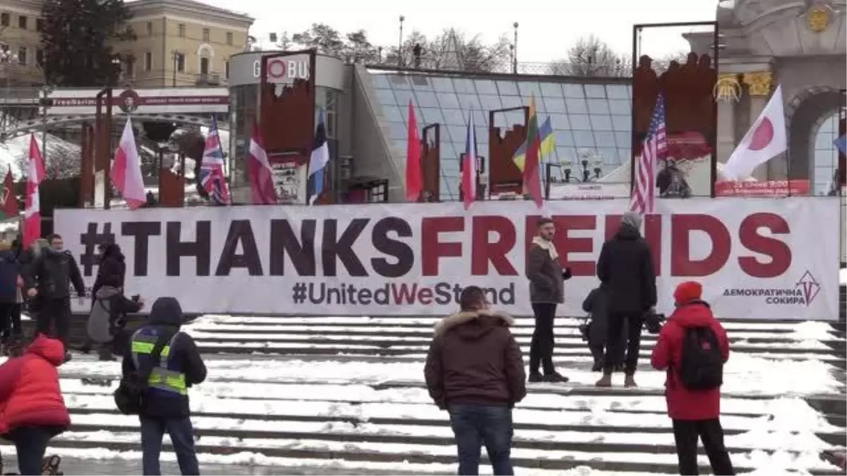Son dakika haber! Ukrayna'ya ve Ukrayna Silahlı Kuvvetlerine uluslararası yardım sağlayan ülkeler için şükran mitingi