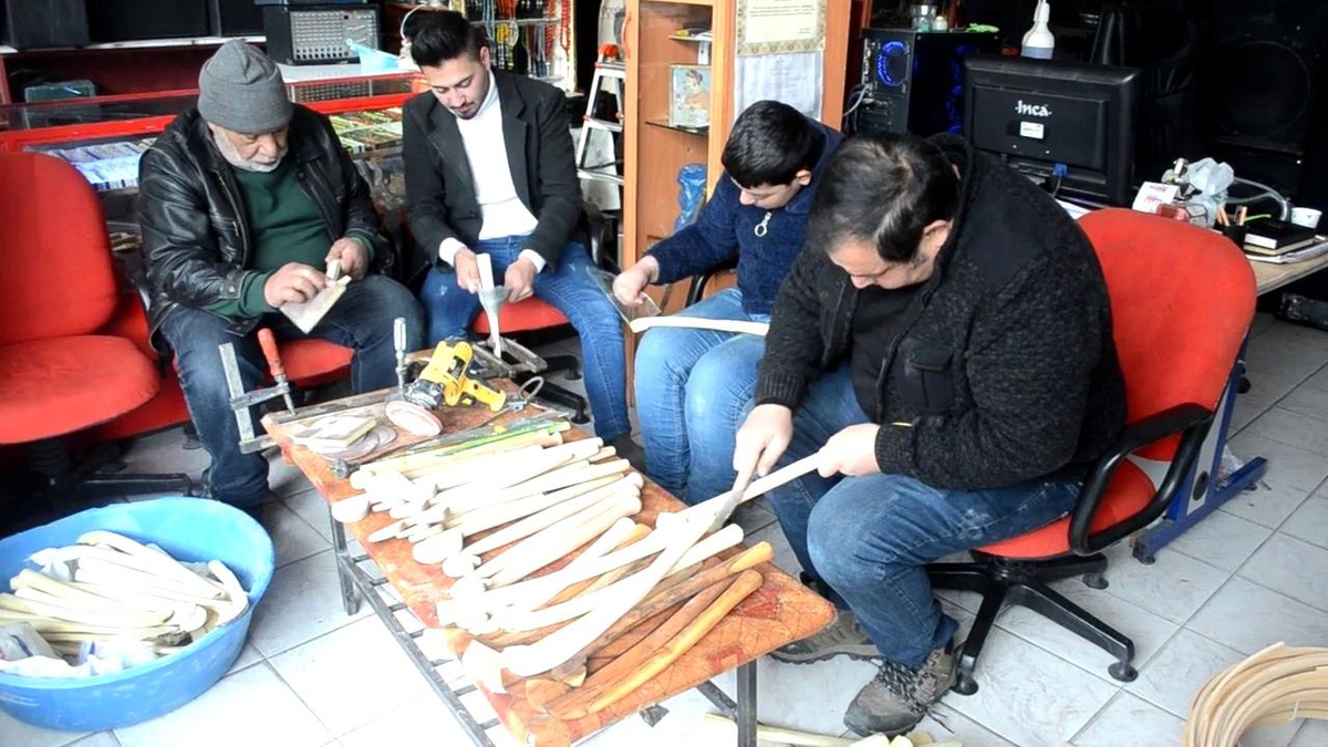 Unutulmaya yüz tutmuş baba mesleğini yaşatıyor