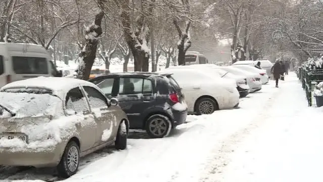 Başkent'te kar yağışı etkili oldu