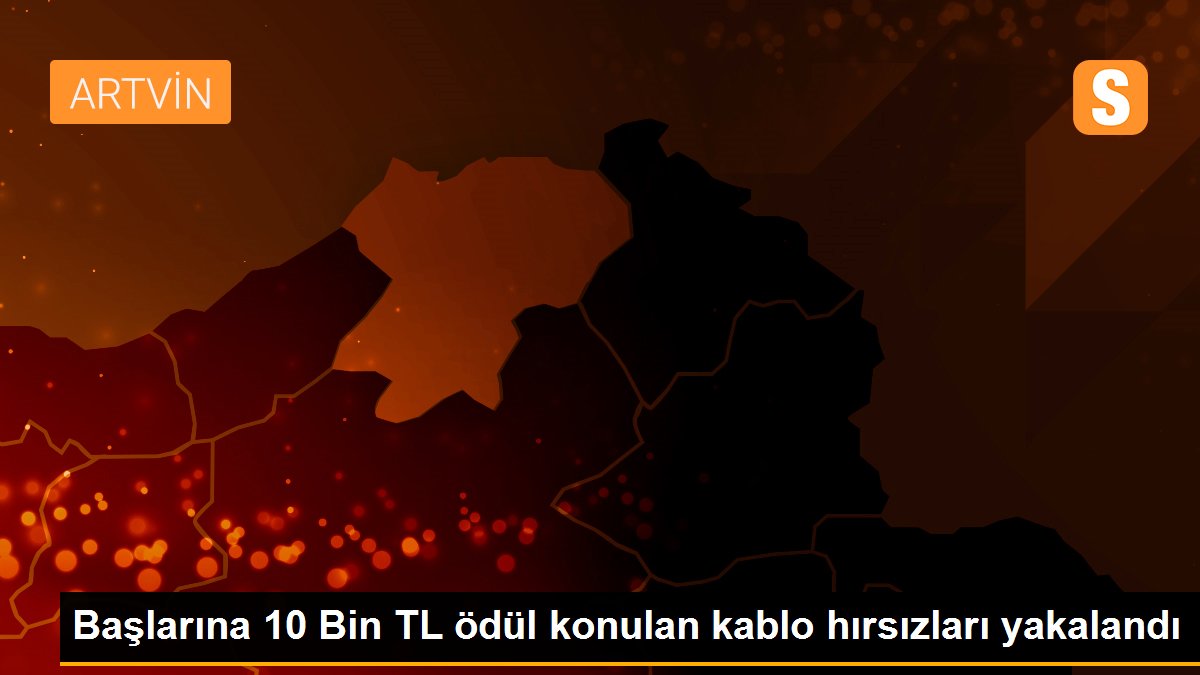 Başlarına 10 Bin TL ödül konulan kablo hırsızları yakalandı