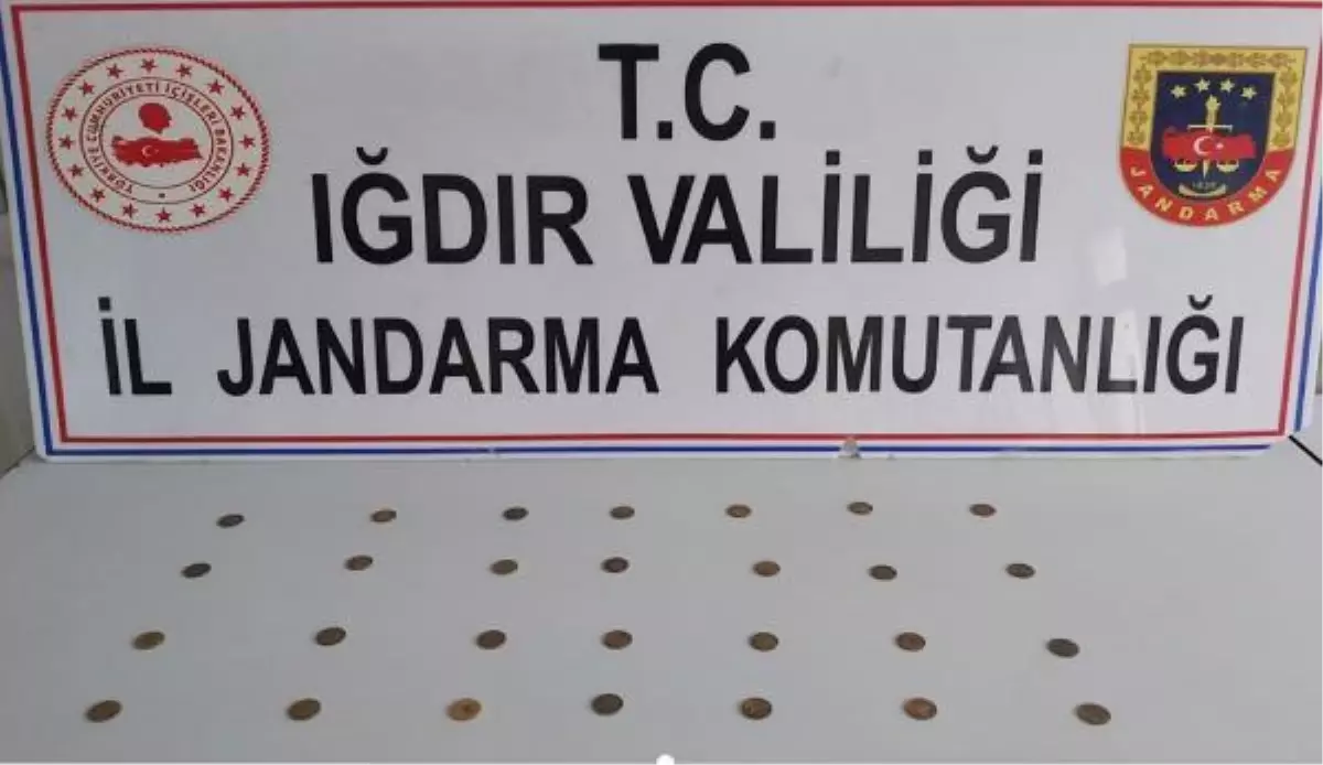 Iğdır'da 28 adet Osmanlı dönemine ait sikke ele geçirildi