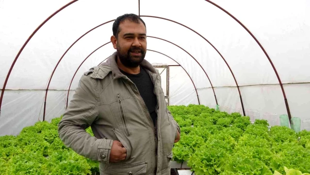 İstanbul'un kalabalığından kaçtı memleketinde topraksız tarıma başladı