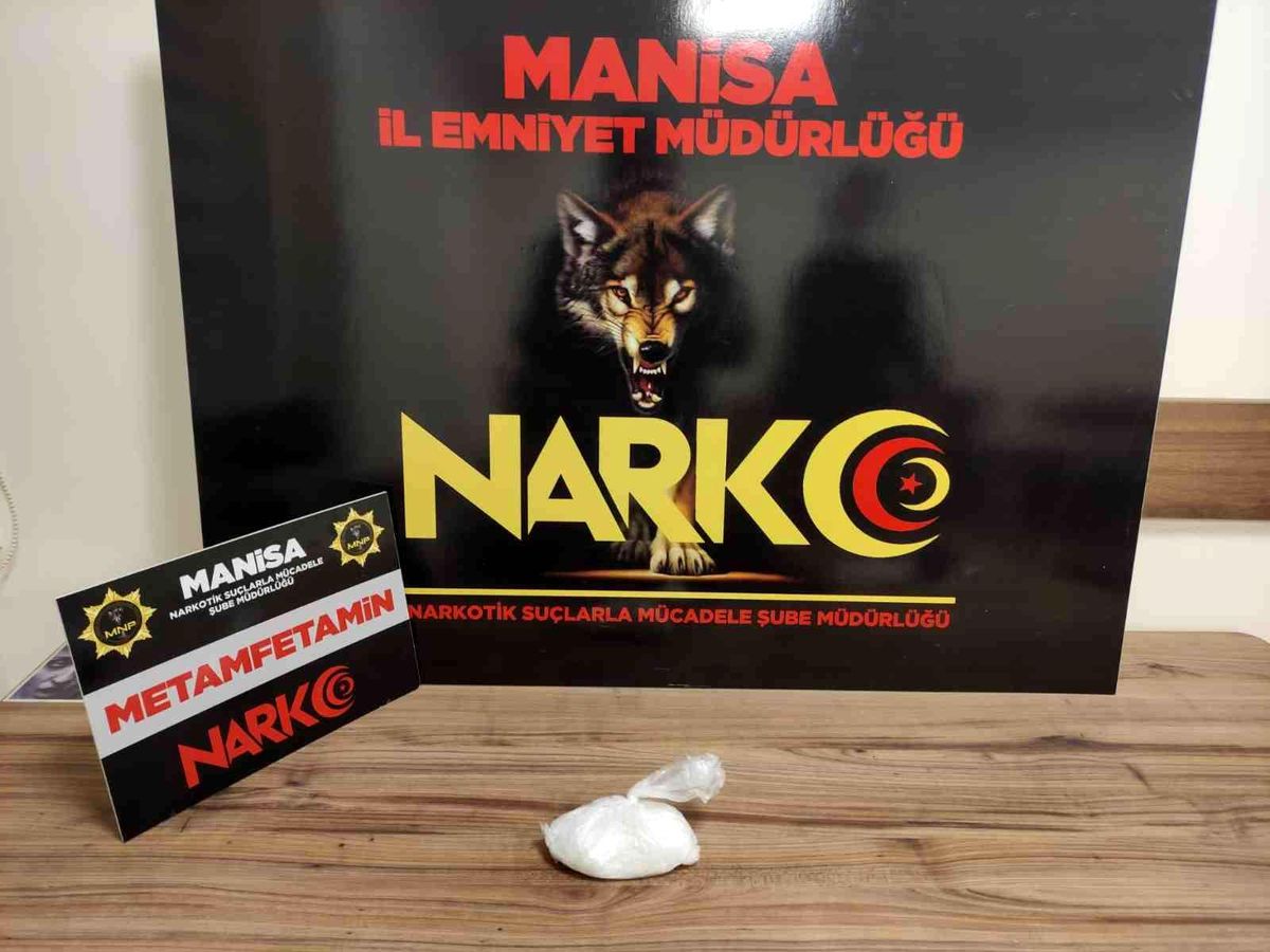 Manisa\'da uyuşturucu maddeyle yakalanan şahıs tutuklandı