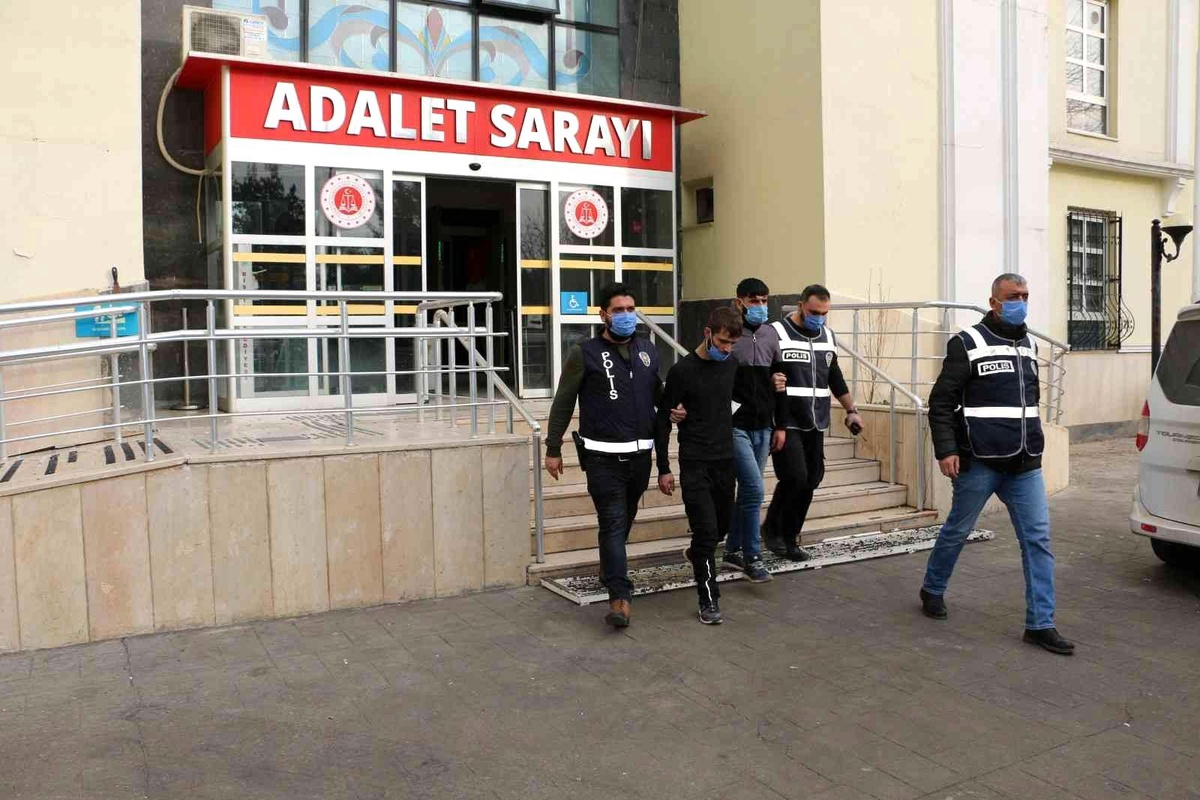 Bismil\'de kasa hırsızları 200 saatlik kamera kaydı izlendikten sonra yakalandı
